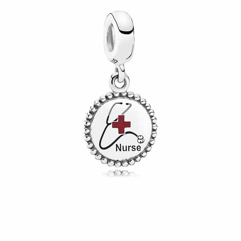 Pandora Nurse Dangle Charm - Sterling Silver - Canada | IA2498NE